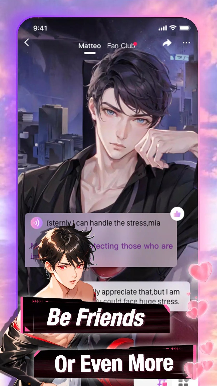 Seele AI 人设档案产品界面
